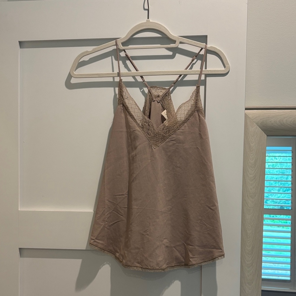 Lace tank top